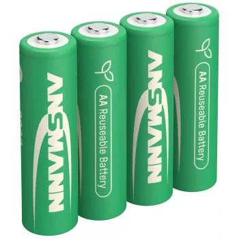 ANSMANN 4x AA 2800 mAh accumulateurs NiMH rechargeables (Mignon) - 1322-0027