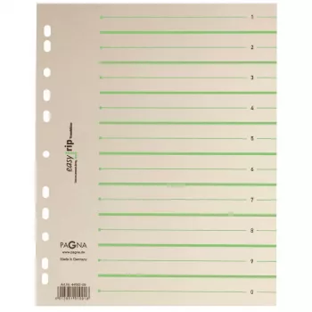 100 feuilles intercalaires PAGNA Easy Rip A4 beige