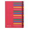 Pagna 24141-01 Organiser Folder A4, 12 Compartments, Red