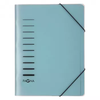 Pagna Chemise d'organisation 6 compartiments bleu