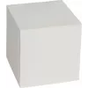 Bloc-notes cubique recyclé KOENIG & EBHARDT gris 8,5 x 8,5 cm env. 650 feuilles 1 paquet