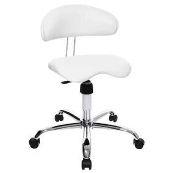 Tabouret pivotant ergonomique TOPSTAR Sitness 40 blanc ST290D16