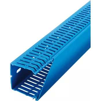 Goulotte de câblage LICATEC B40xH80 7531-1 Safety Blue