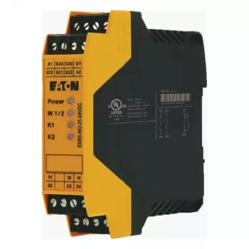 Relais de sécurité EATON ESR5-NO-21-24VDC arrêt d'urgence 24 V DC 2NO+1NC rail DIN