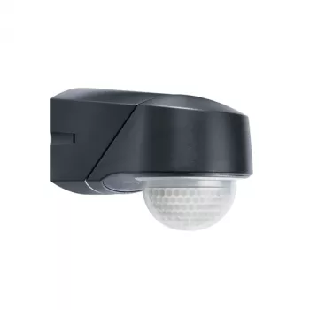 ESYLUX RC 280i Passive Infrared (PIR) Ceiling/Wall Motion Detector 20m Range 360° Black IP54 2500 Lux 2.5m