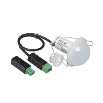 ESYLUX PD-C 360i/12 mini KNX Passive Infrared Sensor (PIR) - Ceiling Mount - 12m - White