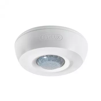 ESYLUX Ceiling Presence Detector 360/8 KNX Basic, 360° Light Channel