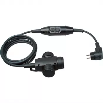 Rallonge électrique mobile Bachmann PRCD-S avec dispositif différentiel 230 V 16 A IP55