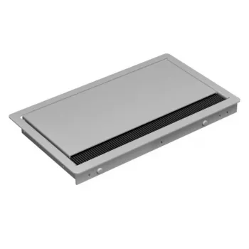 Bachmann CONI COVER short - Multiprise encastrable avec 3 prises Schuko, câble 2 m, noir