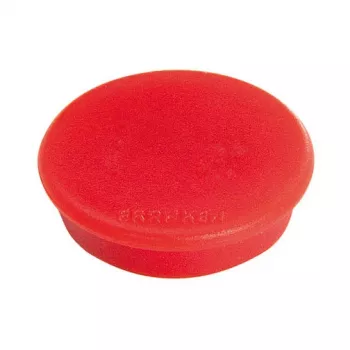 Aimant rond 13 mm Rouge Franken GmbH force de maintien 100 g lot de 10