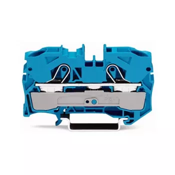 WAGO 2010-1204 2-Conductor Through Terminal Block, 10 mm²