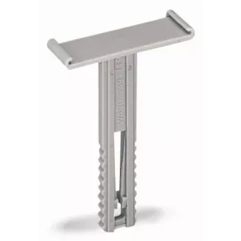 Porte-marqueur de groupe WAGO 249-119, gris