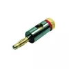 DIVERSE Speaker Connection Banana Plug to Screw Terminal Block - Red