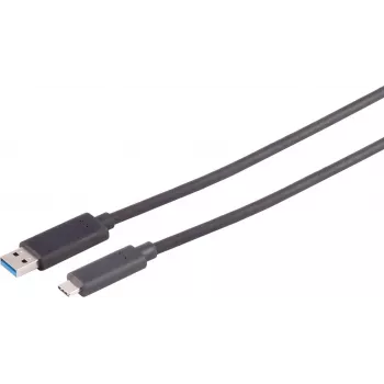 S-IMPULS câble optique USB-A vers USB-C 10 Gbit/s 15 m