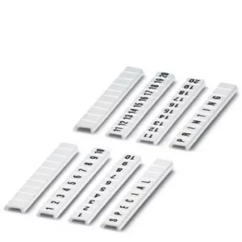 Phoenix Contact marqueurs de borne - blanc - 4 mm - 10 pièces (0808626:0011)
