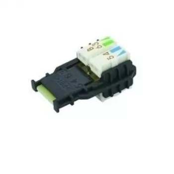 Gestionnaire de câbles MFP8 PROFINET Telegärtner, noir, 30 pièces