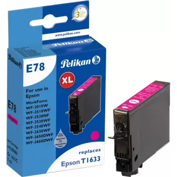 Cartouche d'encre compatible Pelikan pour Epson T1633 magenta (3,1 ml) - 1 pack