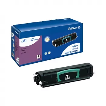 Cartouche de toner compatible Pelikan pour Lexmark E460X21E noir à très haut rendement