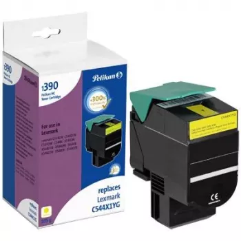 Toner Pelikan pour Lexmark C544X1YG jaune