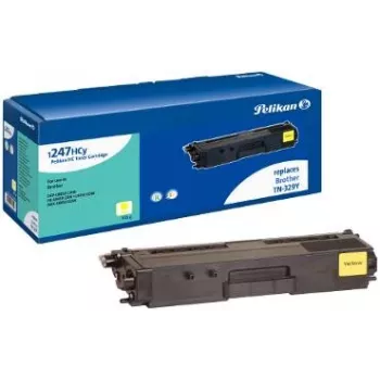 Cartouche de toner compatible Pelikan pour Brother TN-329Y jaune haute capacité