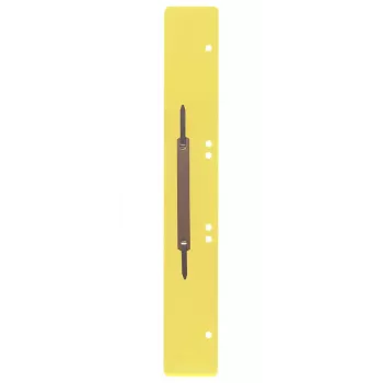 WEKRE 100 attaches-lettres jaune plastique