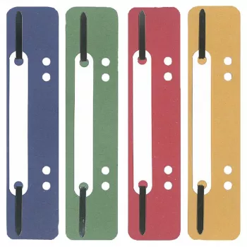 Wekre 100 attaches-lettres couleurs assorties boîte en carton