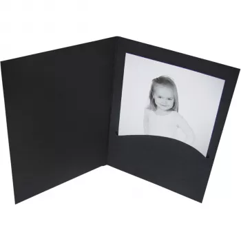 DAIBER chemises portrait 13x18 noir - lot de 100