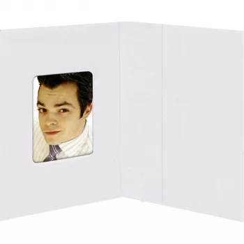 Pochettes DAIBER blanches mates 38x58 mm - lot de 100