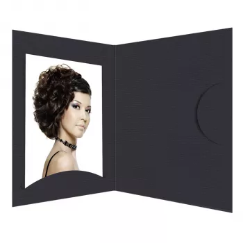DAIBER chemises portrait Opti-Line 10x15 cm noir lot de 100