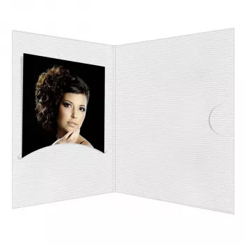 DAIBER Opti-Line chemises portrait 13x18 cm blanc (lot de 100)