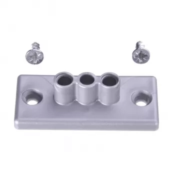 Kit de montage pour gestion de câbles Kindermann Easy-Desk - noir