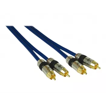 Kindermann câble audio RCA mâle vers RCA mâle