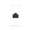 Module de données RJ45 Kindermann Konnect flex 45 click Cat-6A BTR à enclipser