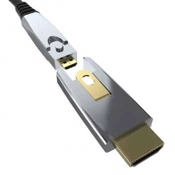 Kindermann Adaptateur HDMI - micro HDMI 19 broches