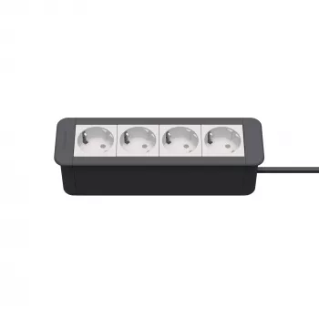 Kindermann CP Office cadre 4 voies 4 x prise de courant (7551000204)