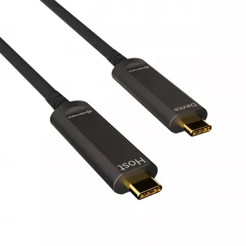 Kindermann câble optique actif USB 3.2 Gen 2 USB-C vers USB-C 30m (WLZ-5089 30m)