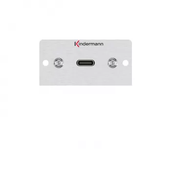 Kindermann Konnect Alu 50 station d'accueil USB-C compatible USB 4