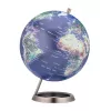 TROIKA globe 23.5 Degrees (G2507-P2P2/CB) - globe de bureau presse-papiers, socle chromé, 60 mm