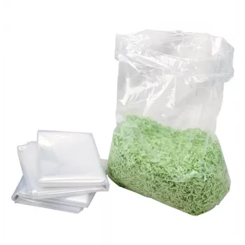 HSM 10 sacs poubelle pour destructeur de documents 53 L transparents