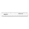 Règle en plastique transparente Westcott 15 cm / 6 inch