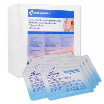 Pansement pour brûlures First Aid Only P-91400 00 transparent 10 pièces