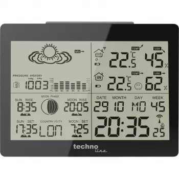 TECHNO LINE WS6760 station météo avec capteur extérieur