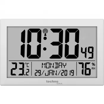Technoline WS8016 BLADE HOME horloge murale numérique