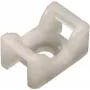 HellermannTyton KR6G5 fixation pour collier de serrage - blanche - 100 pièces
