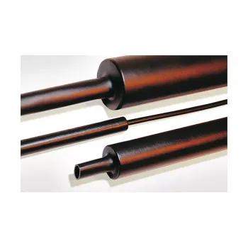 Gaine thermorétractable HellermannTyton TREDUX-MA47-30/8 PO-X BK 6, polyoléfine réticulée, 30 mm à 8 mm, noire, 1 m, lot de 6