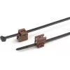 Serre-câble HellermannTyton T50ROSEC4B avec clip de bord, 156-01153