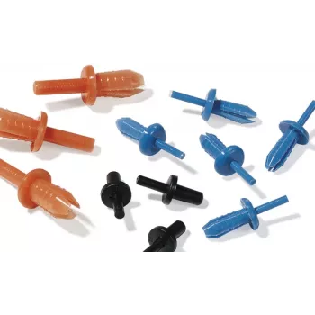 Rivet à expansion HellermannTyton R6-IBOCO 181-42600 naturel PA66