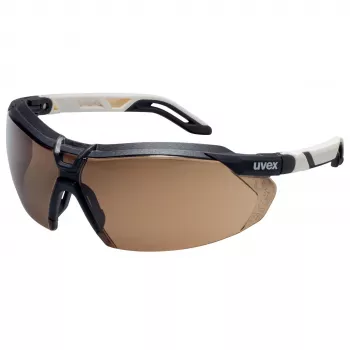 UVEX i-5 CBR23 lunettes de protection blanches/noires (9183223)