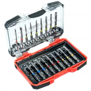 Conmetall Meister coffret d'embouts 18 pièces avec porte-embout magnétique