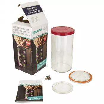 Kit de démarrage pour fermentation WECK 1590 ml